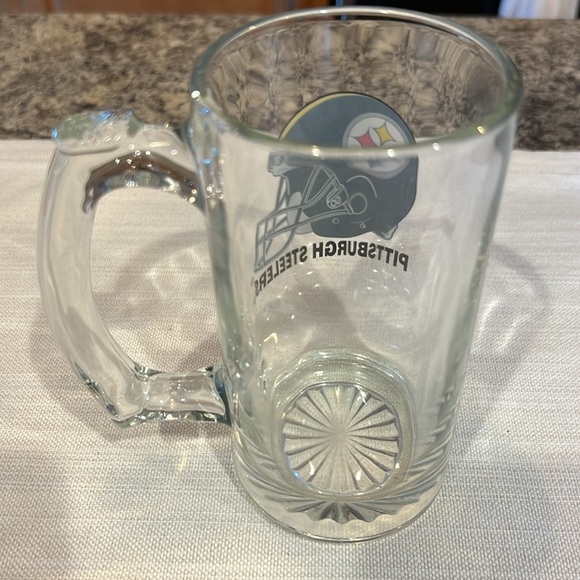 Pittsburgh Steelers glass mug - Picture 2 of 5